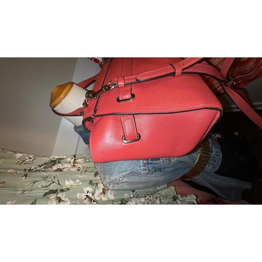 Coach F32106 Blake Flap Carryall in Vermillion Red - Picture 8 of 13